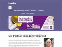 Tablet Screenshot of jolarbo.nl